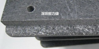 可加工性的合成石，可以用CNC洗出想要的形狀與機(jī)構(gòu)，可以媲美鋁合金